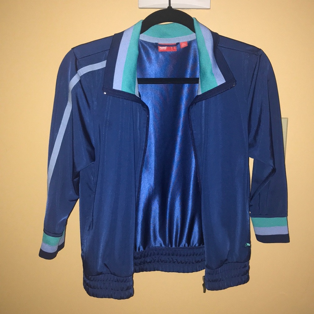 🎀 Puma 🎀 XS 🎀 Navy Blue Light Jacket 🎀